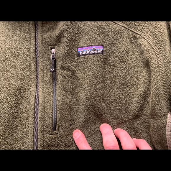 Patagonia R series synchilla fleece, s L, green - Picture 4 of 8